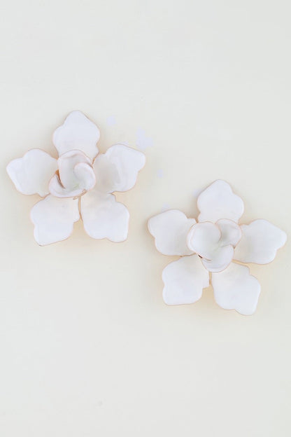 Women's Earrings Studs Floral BYMANYC ® New York SOHO MODERN SAKURA - New Collection