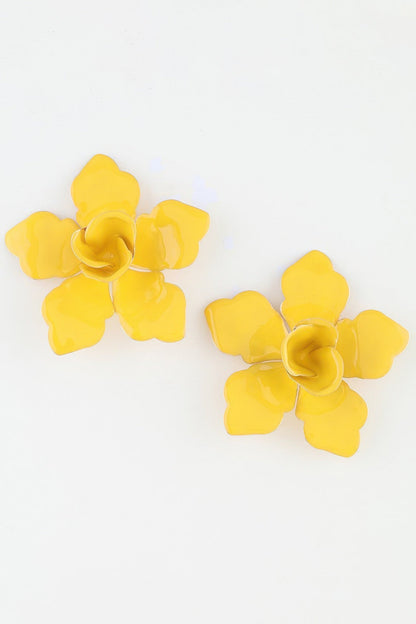 Women's Earrings Studs Floral BYMANYC ® New York SOHO MODERN SAKURA - New Collection