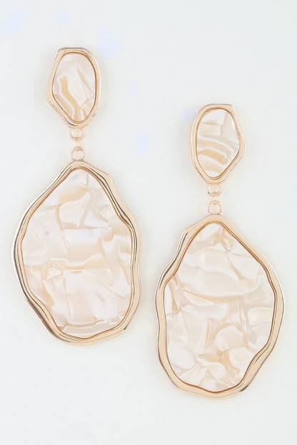 Women's Earrings Drops Crystal BYMANYC ® New York SOHO ABSTRACT STONE - New Collection