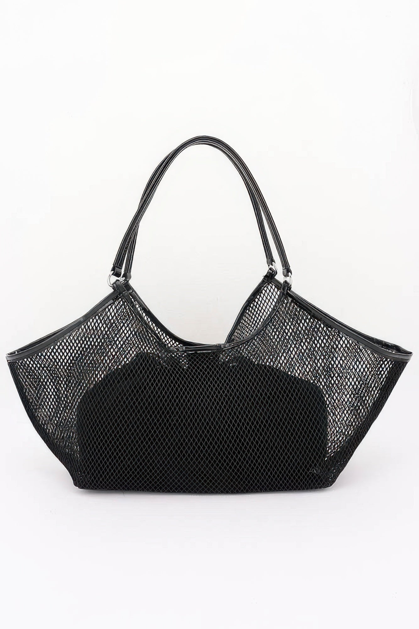 Women's Tote Bag Mesh With Removable Liner BYMANYC ® New York CONTEMPORARY AIRY VERSATILE SHOPPER - New Collection