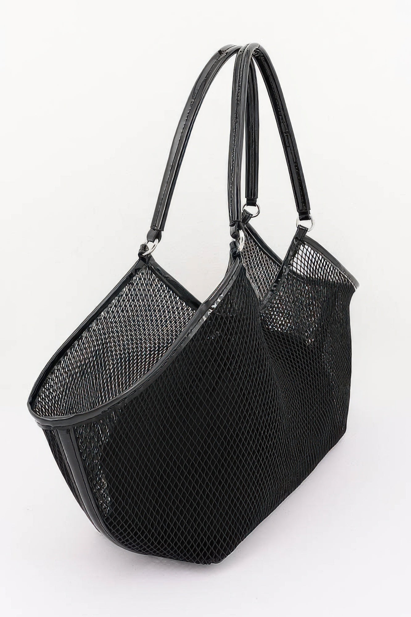 Women's Tote Bag Mesh With Removable Liner BYMANYC ® New York CONTEMPORARY AIRY VERSATILE SHOPPER - New Collection