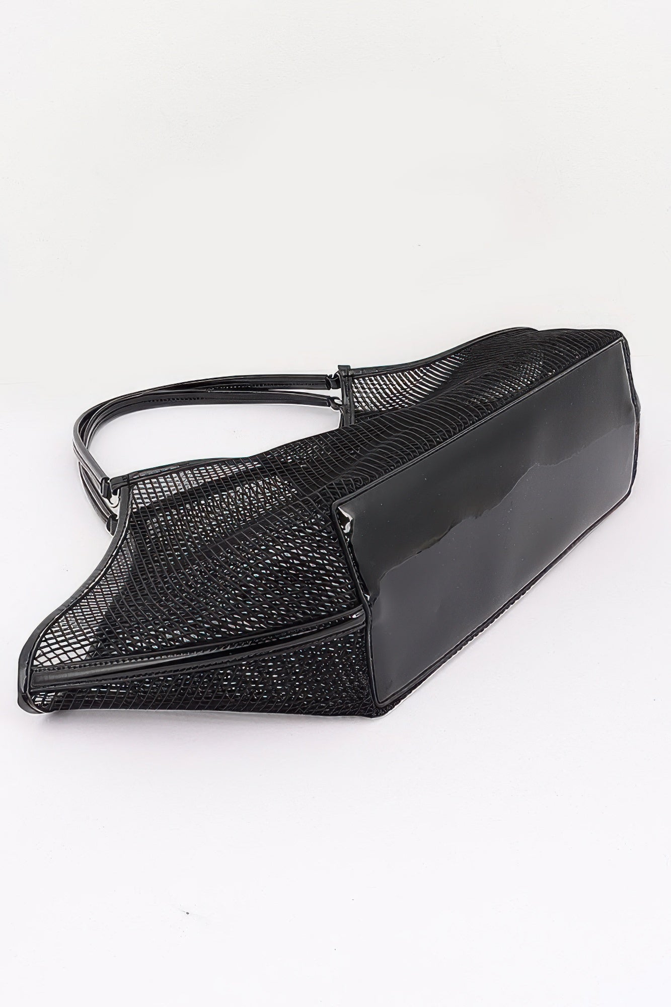 Women's Tote Bag Mesh With Removable Liner BYMANYC ® New York CONTEMPORARY AIRY VERSATILE SHOPPER - New Collection
