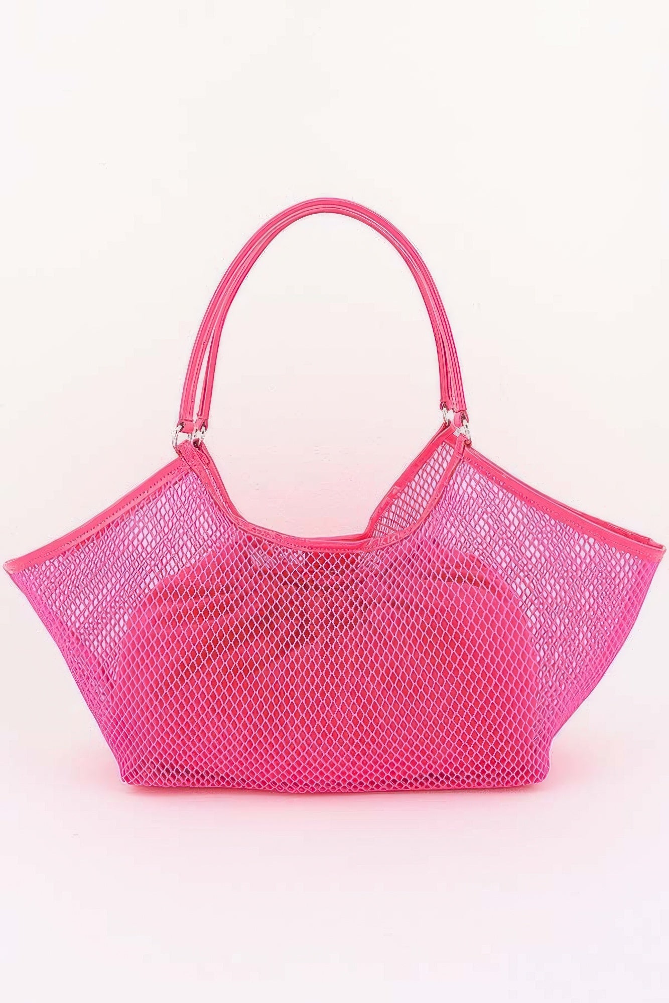Women's Tote Bag Mesh With Removable Liner BYMANYC ® New York CONTEMPORARY AIRY VERSATILE SHOPPER - New Collection