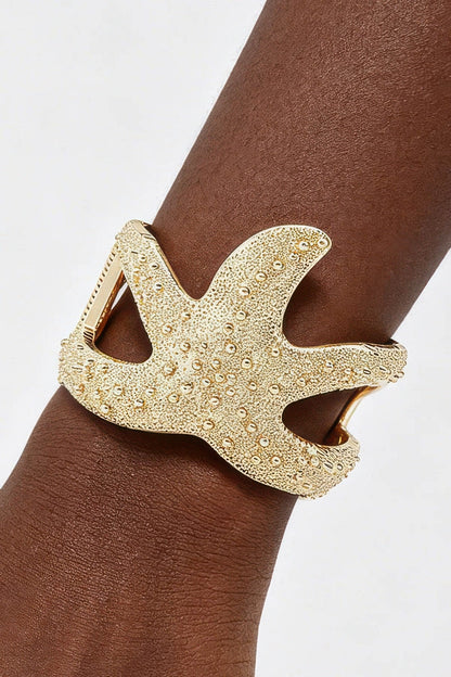 Women's Bracelet Cuff Starfish BYMANYC ® New York HAMPTONS STARFISH - New Collection