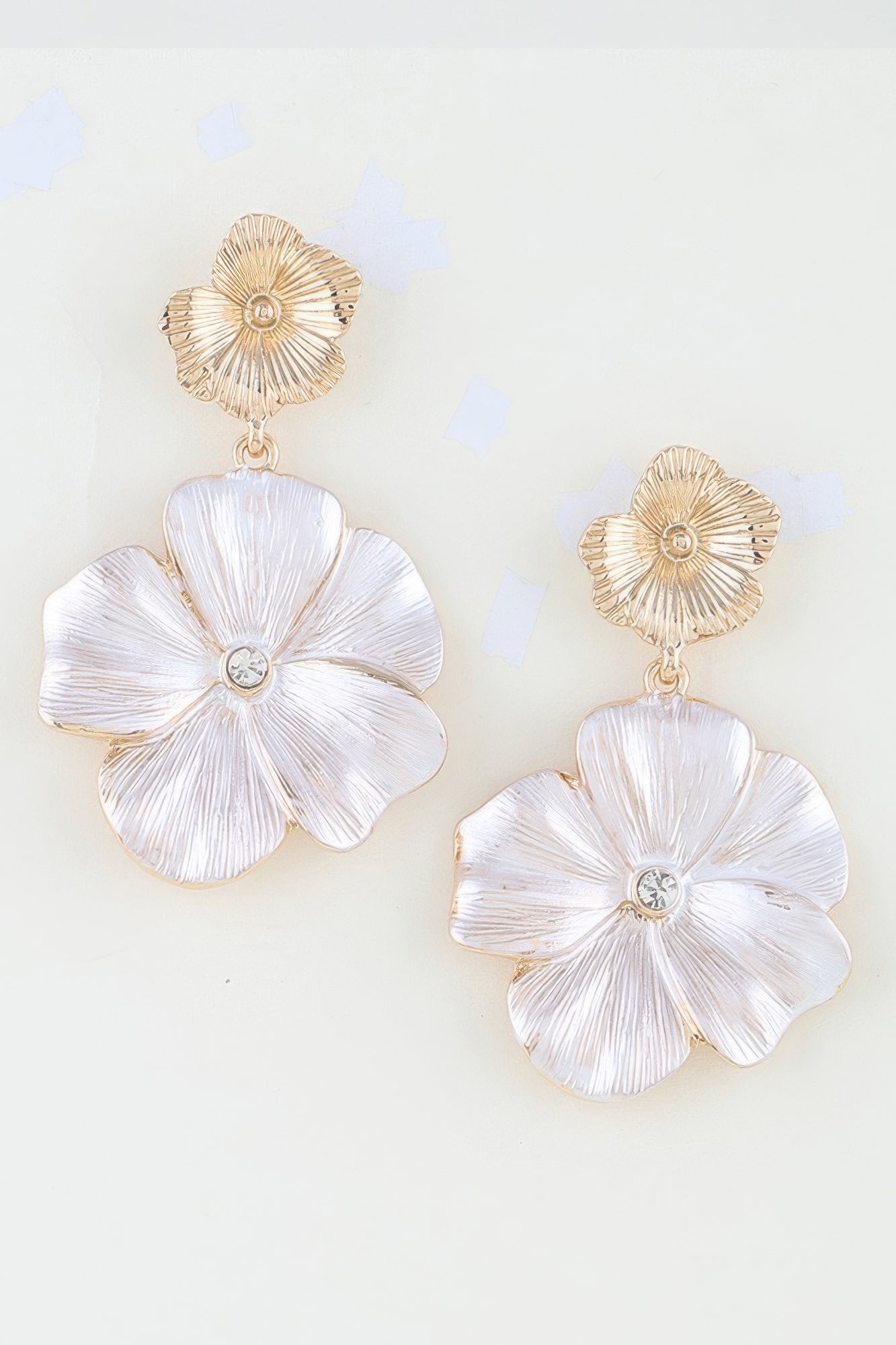 Women's Earrings Drops Poppy BYMANYC ® New York HUDSON BOTANICAL - New Collection