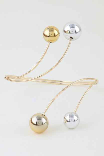 Women's Bracelet Arm Cuff Geometric BYMANYC ® New York FIFTH AVENUE BEADS - New Collection
