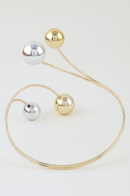 Women's Bracelet Arm Cuff Geometric BYMANYC ® New York FIFTH AVENUE BEADS - New Collection