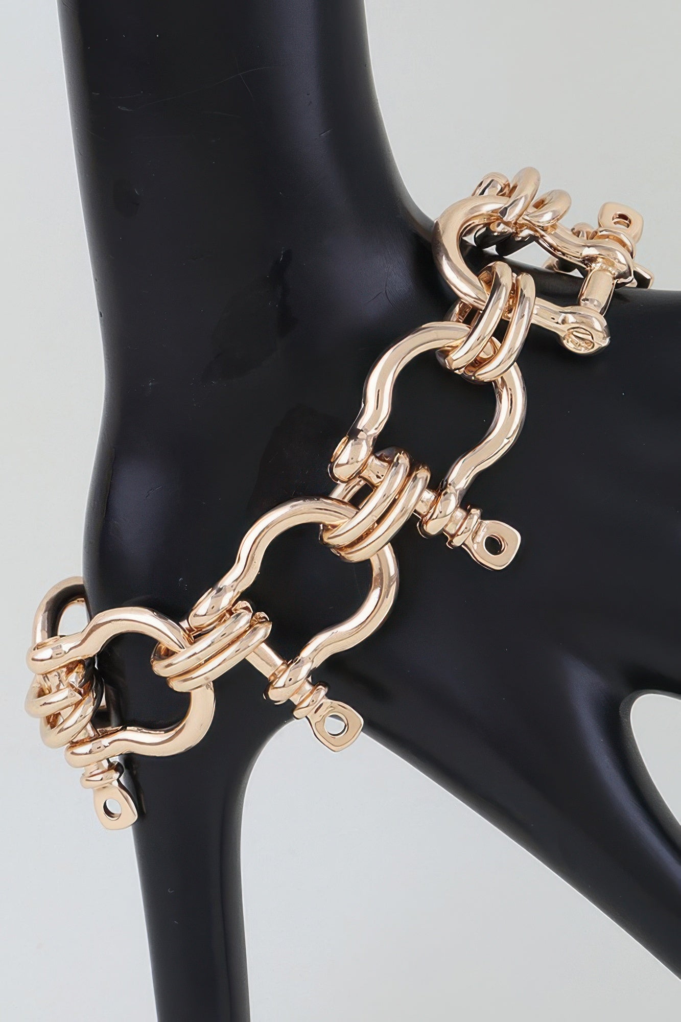 Women's Bracelet Link Horseshoe BYMANYC ® New York HUDSON HORSESHOE - New Collection