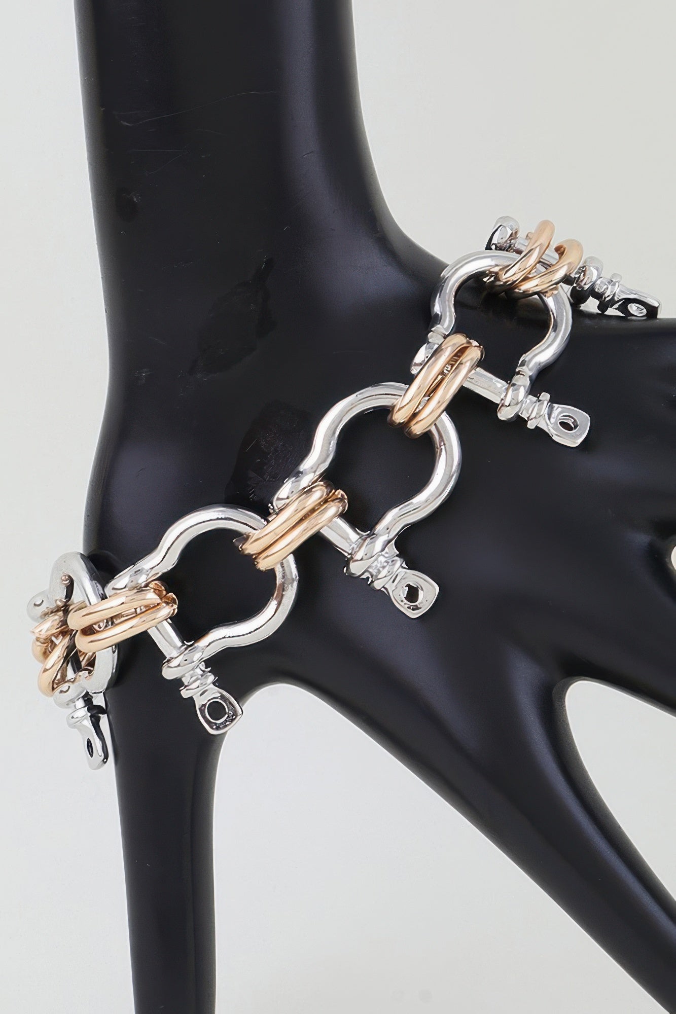 Women's Bracelet Link Horseshoe BYMANYC ® New York HUDSON HORSESHOE - New Collection