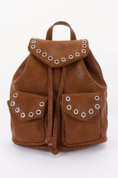 Women's Backpack Vegan Leather BYMANYC ® New York CONTEMPORARY SLEEK DAILY BAG - New Collection