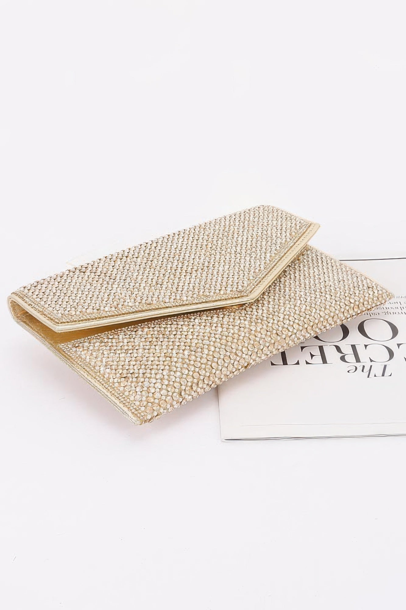 Women's Party Clutch Rhinestone Envelope BYMANYC ® New York SPARKLING ELEGANT EVENING PURSE - New Collection