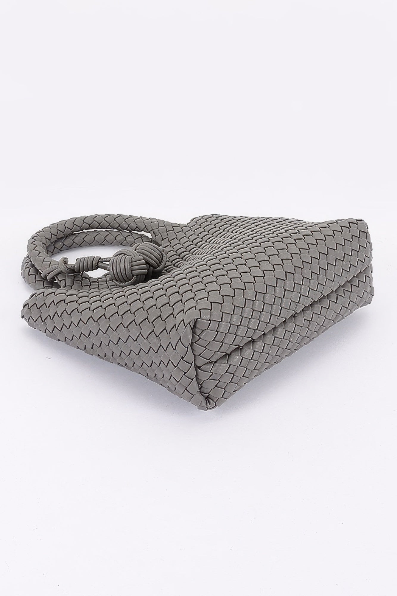 Women's Tote Bag Braided Vegan Leather BYMANYC ® New York CONTEMPORARY WOVEN SHOPPER PURSE - New Collection