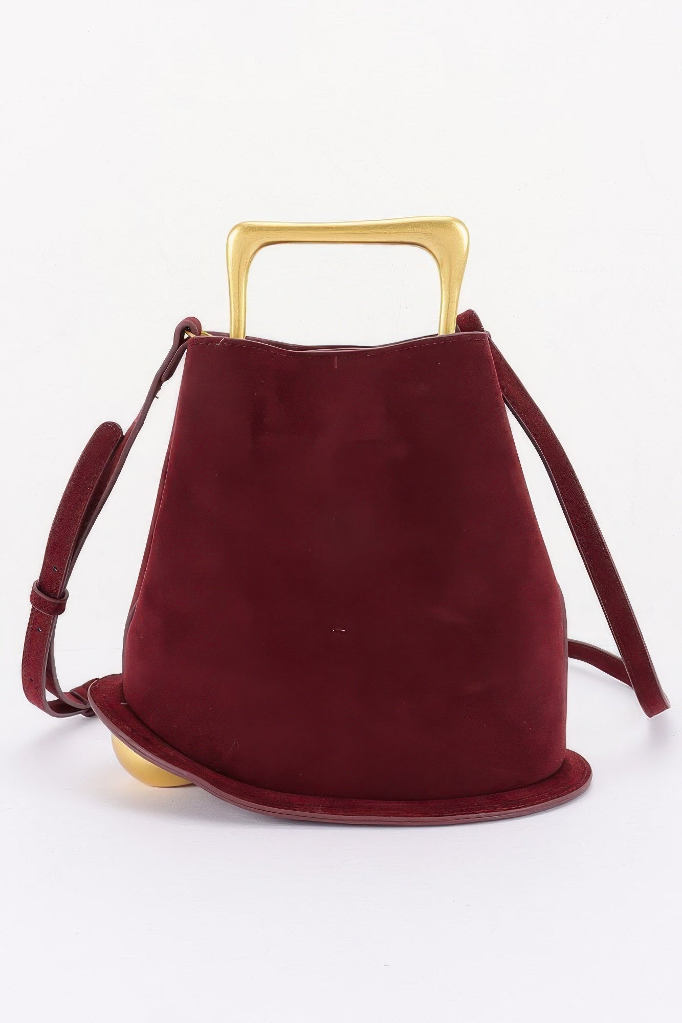 Women's Top Handle Bag Faux Suede Metal Handle BYMANYC ® New York CONTEMPORARY TEXTURED METALLIC PURSE - New Collection
