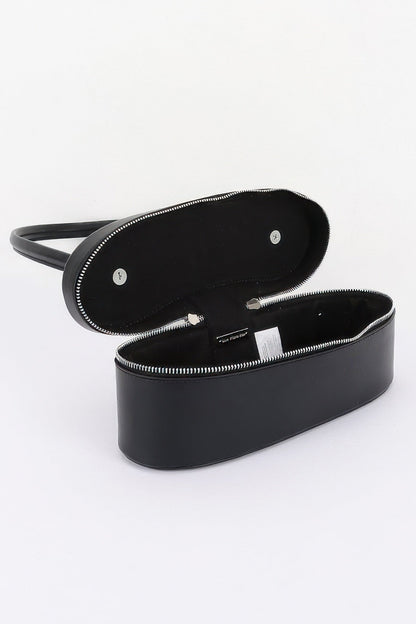 Women's Shoulder Bag Vegan Leather Long Box BYMANYC ® New York CONTEMPORARY SLEEK STRUCTURED PURSE - New Collection