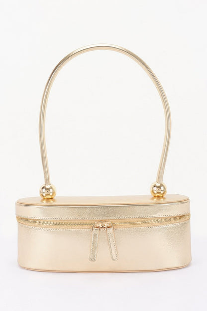 Women's Shoulder Bag Vegan Leather Long Box BYMANYC ® New York CONTEMPORARY SLEEK STRUCTURED PURSE - New Collection