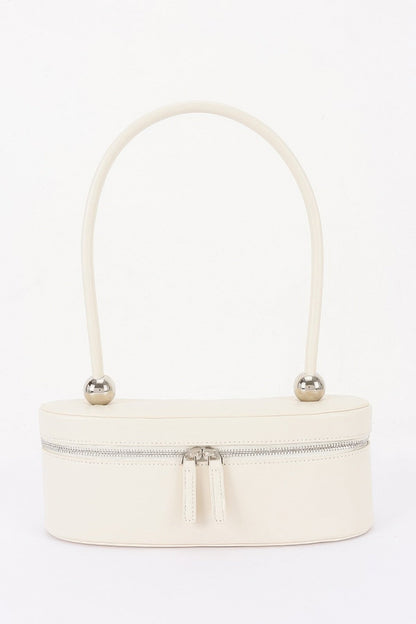 Women's Shoulder Bag Vegan Leather Long Box BYMANYC ® New York CONTEMPORARY SLEEK STRUCTURED PURSE - New Collection