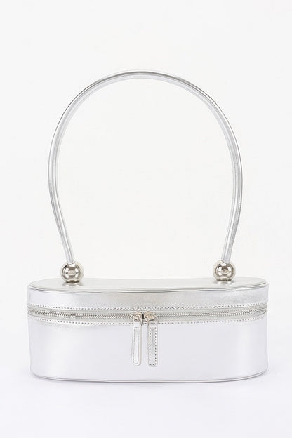 Women's Shoulder Bag Vegan Leather Long Box BYMANYC ® New York CONTEMPORARY SLEEK STRUCTURED PURSE - New Collection