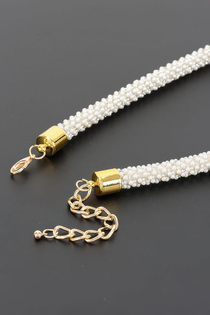 Women's Jewelry Set Choker BYMANYC ® New York HUDSON BEADED - New Collection