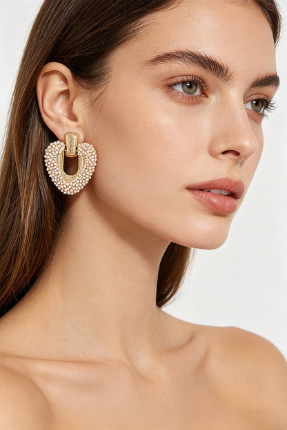 Women's Earrings Drops Door Knocker BYMANYC ® New York SOHO U-FRAME - New Collection