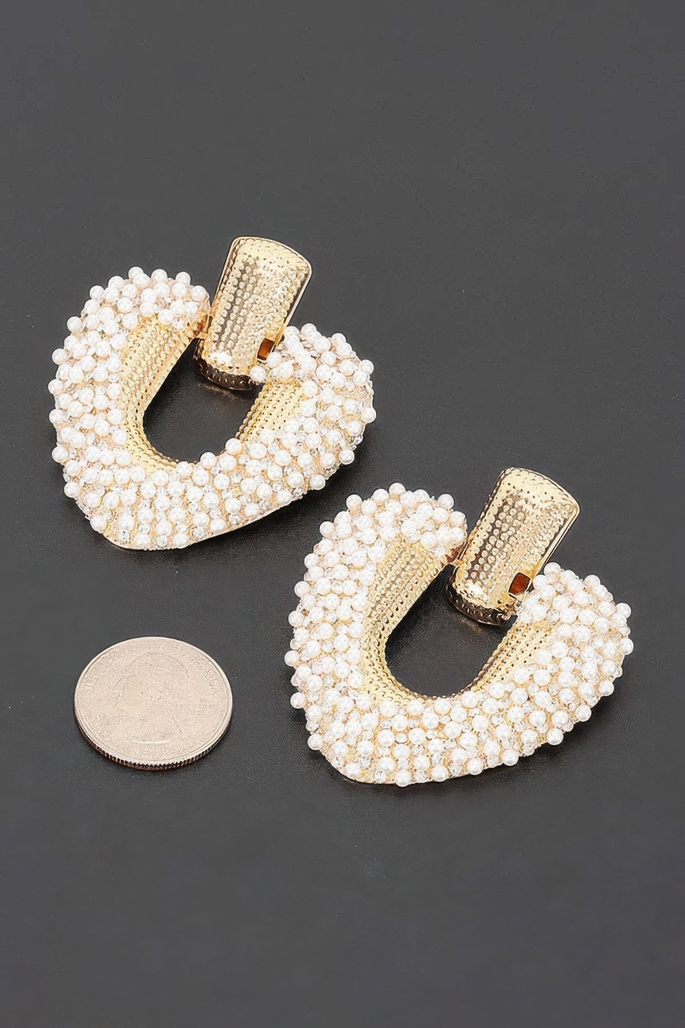 Women's Earrings Drops Door Knocker BYMANYC ® New York SOHO U-FRAME - New Collection
