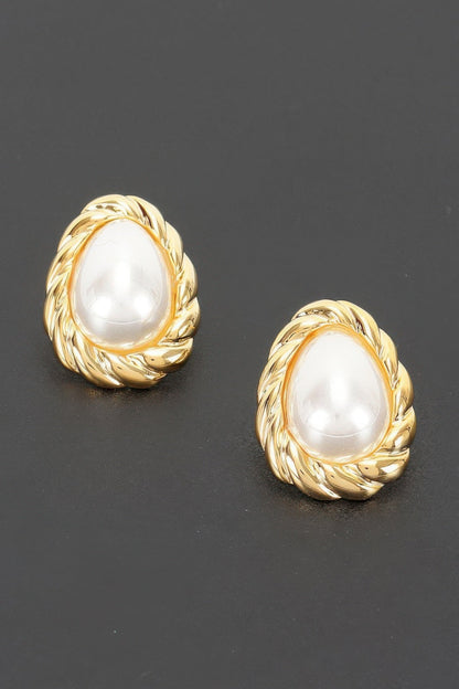 Women's Earrings Studs BYMANYC ® New York LEXINGTON ROPE - New Collection