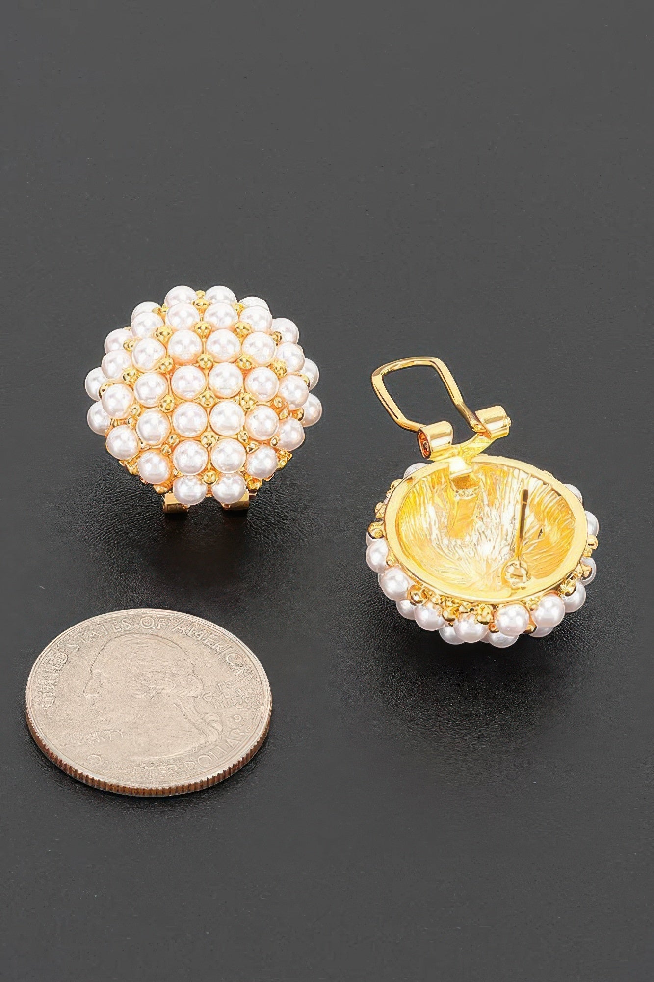 Women's Earrings Clip-on BYMANYC ® New York TRIBECA CLUSTER - New Collection