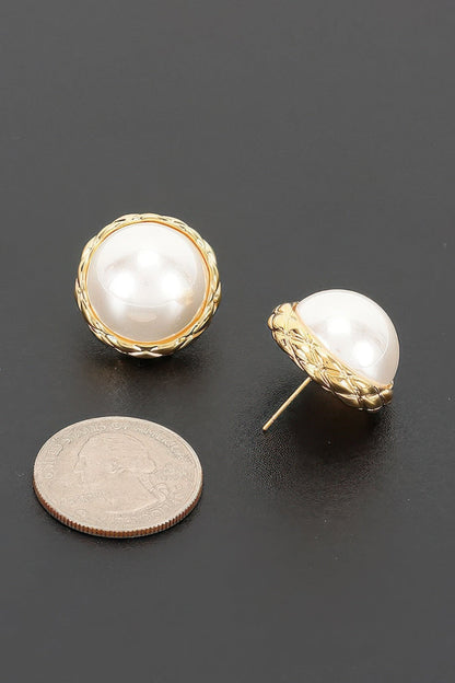 Women's Earrings Studs BYMANYC ® New York HUDSON BRAID - New Collection