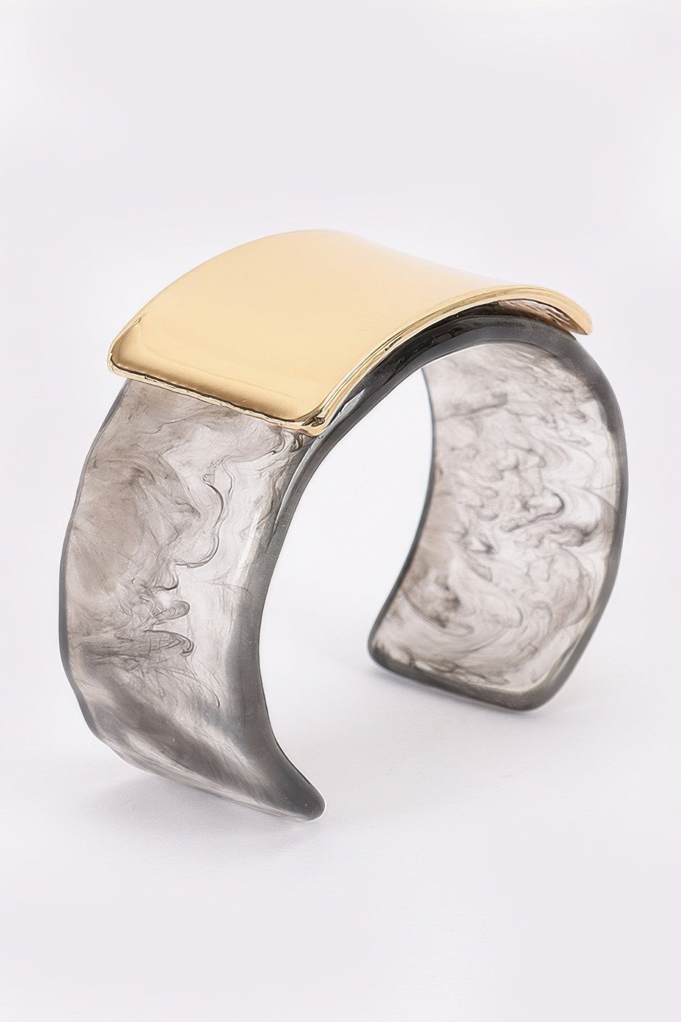 Women's Bracelet Cuff BYMANYC ® New York GREENWICH MARBLE - New Collection