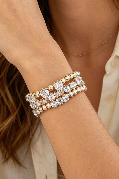 Women's Bracelet Multi-Strand BYMANYC ® New York ROCKEFELLER RHINESTONE - New Collection