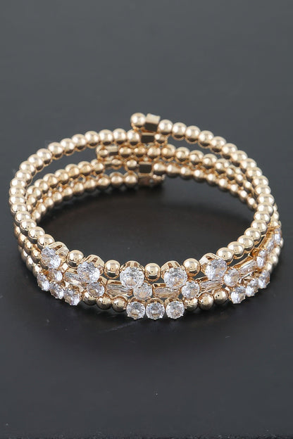 Women's Bracelet Multi-Strand BYMANYC ® New York ROCKEFELLER RHINESTONE - New Collection