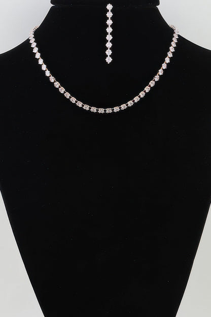 Women's Necklace Set Choker BYMANYC ® New York PARK AVENUE CRYSTAL - New Collection