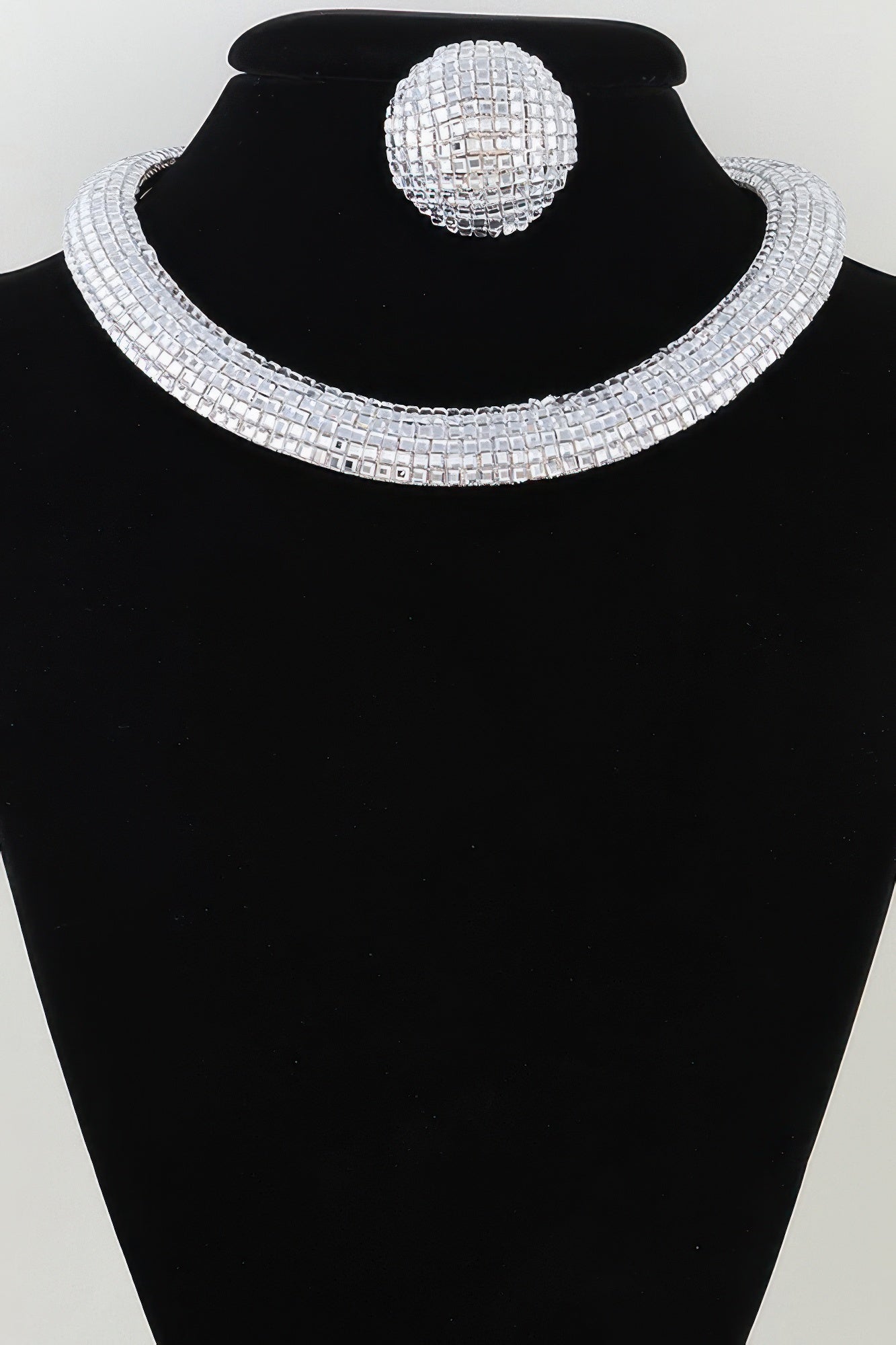 Women's Necklace Set Choker BYMANYC ® New York TRIBECA DISCO - New Collection