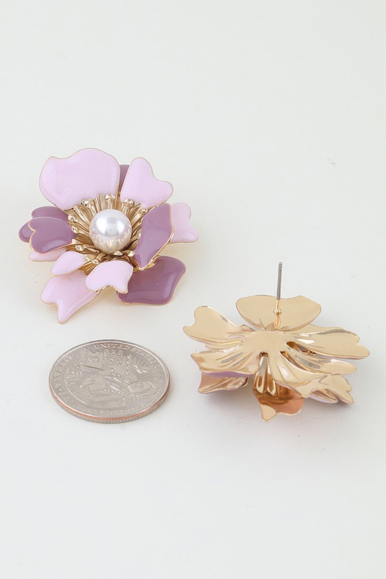Women's Earrings Studs Blossom BYMANYC ® New York CENTRAL PARK BOTANICAL - New Collection