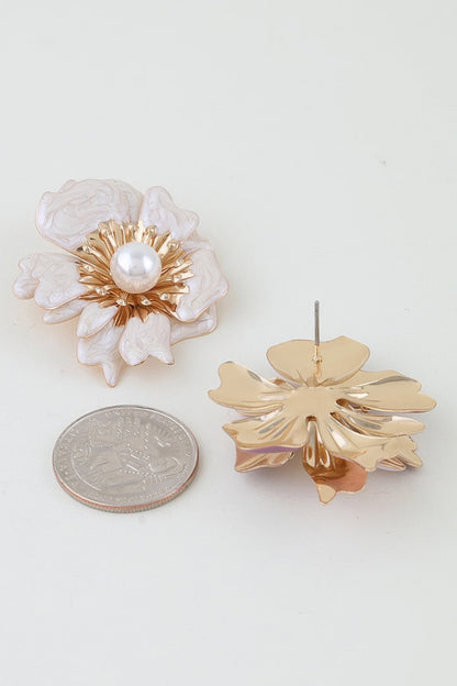 Women's Earrings Studs Blossom BYMANYC ® New York CENTRAL PARK BOTANICAL - New Collection