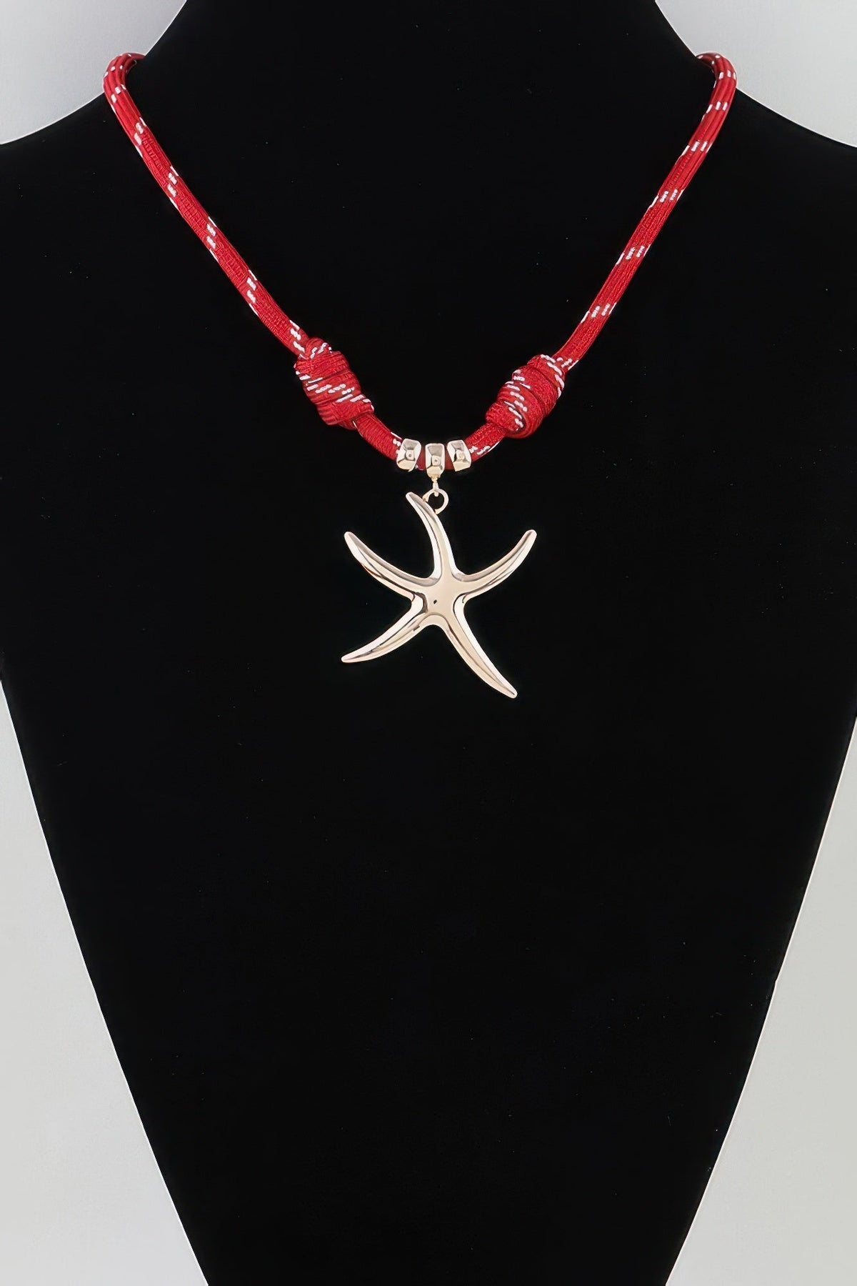 Women's Braided Rope Starfish Pendant Necklace Prêt-À-Porter BYMANYC ® New York - New Collection
