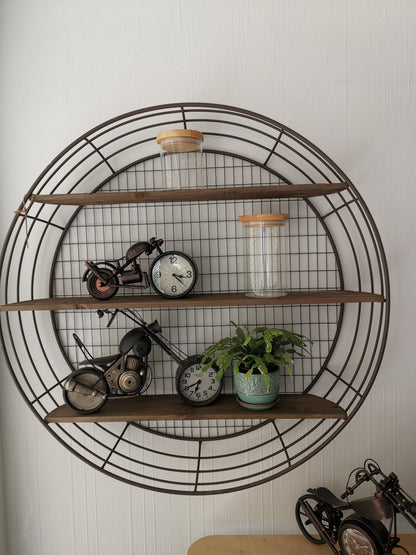 Table Clock - Motorcycle Table Clock