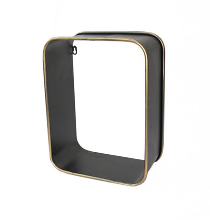 Wall Rack - Stylish Creative Metal Wall Shelf/Rack Rectangular