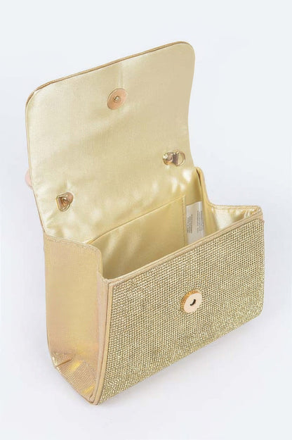 WOMEN'S BAG NOLITA Metallic Mirror Top Handle – BYMANYC ® New York