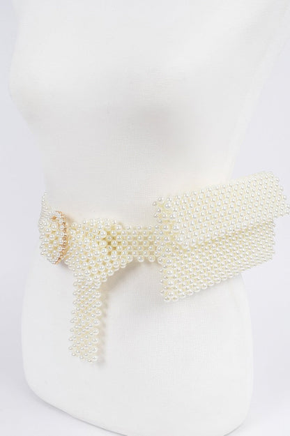 WOMEN'S BELT ASTORIA Faux Pearl Bag New Collection BYMANYC ® New York