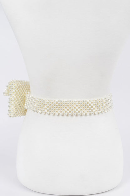 WOMEN'S BELT ASTORIA Faux Pearl Bag New Collection BYMANYC ® New York