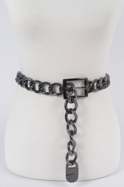 WOMEN'S BELT • BOWERY Fashion Chic Chain Link BYMANYC ® New York