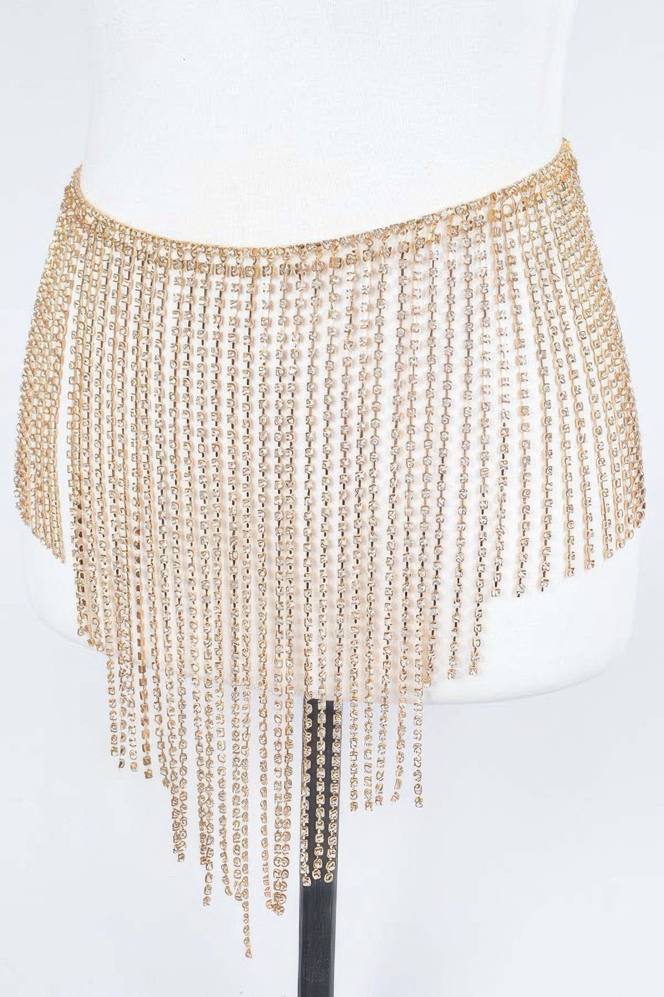 WOMEN'S BELT CHELSEA Cascading Rhinestones BYMANYC ® New York