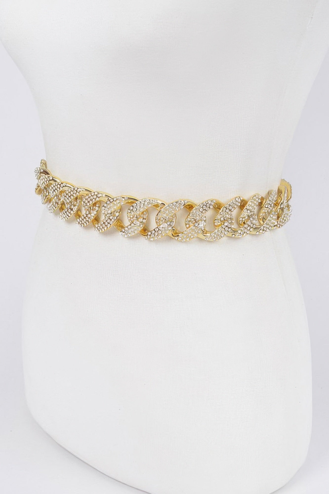 WOMEN'S BELT COLUMBUS Plus Size Rhinestone BYMANYC ® New York
