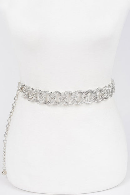 WOMEN'S BELT COLUMBUS Plus Size Rhinestone BYMANYC ® New York