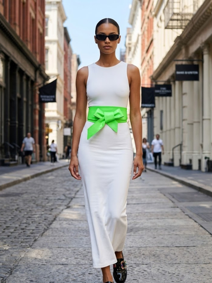 WOMEN'S BELT DUMBO Neon Color Kimono New Collection BYMANYC ® New York
