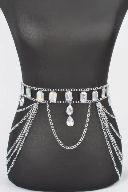 WOMEN'S BELT • FLATIRON Fashion Chic Stone BYMANYC ® New York