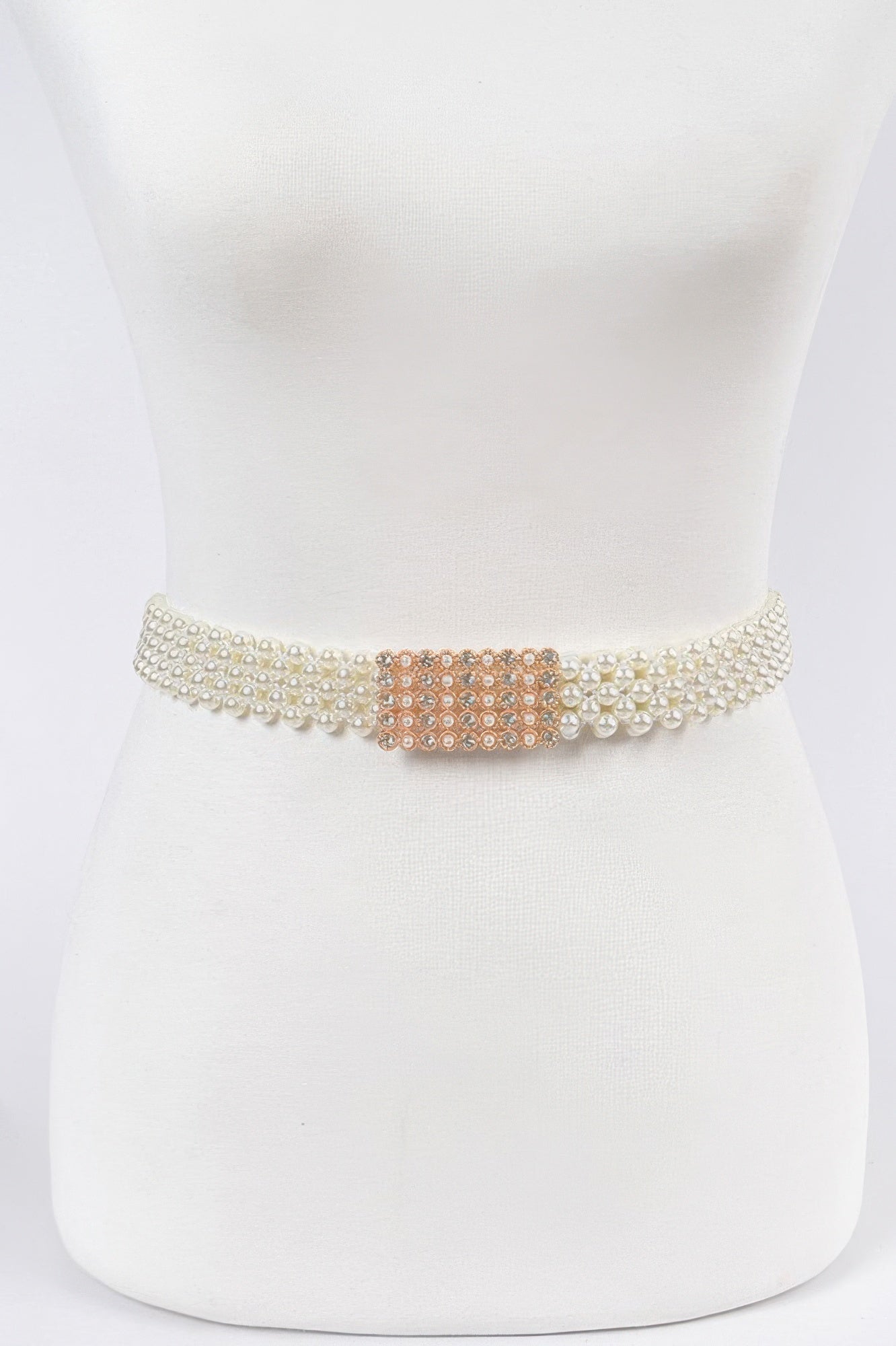 WOMEN'S BELT GRAMERCY Elastic Pearl New Collection BYMANYC ® New York