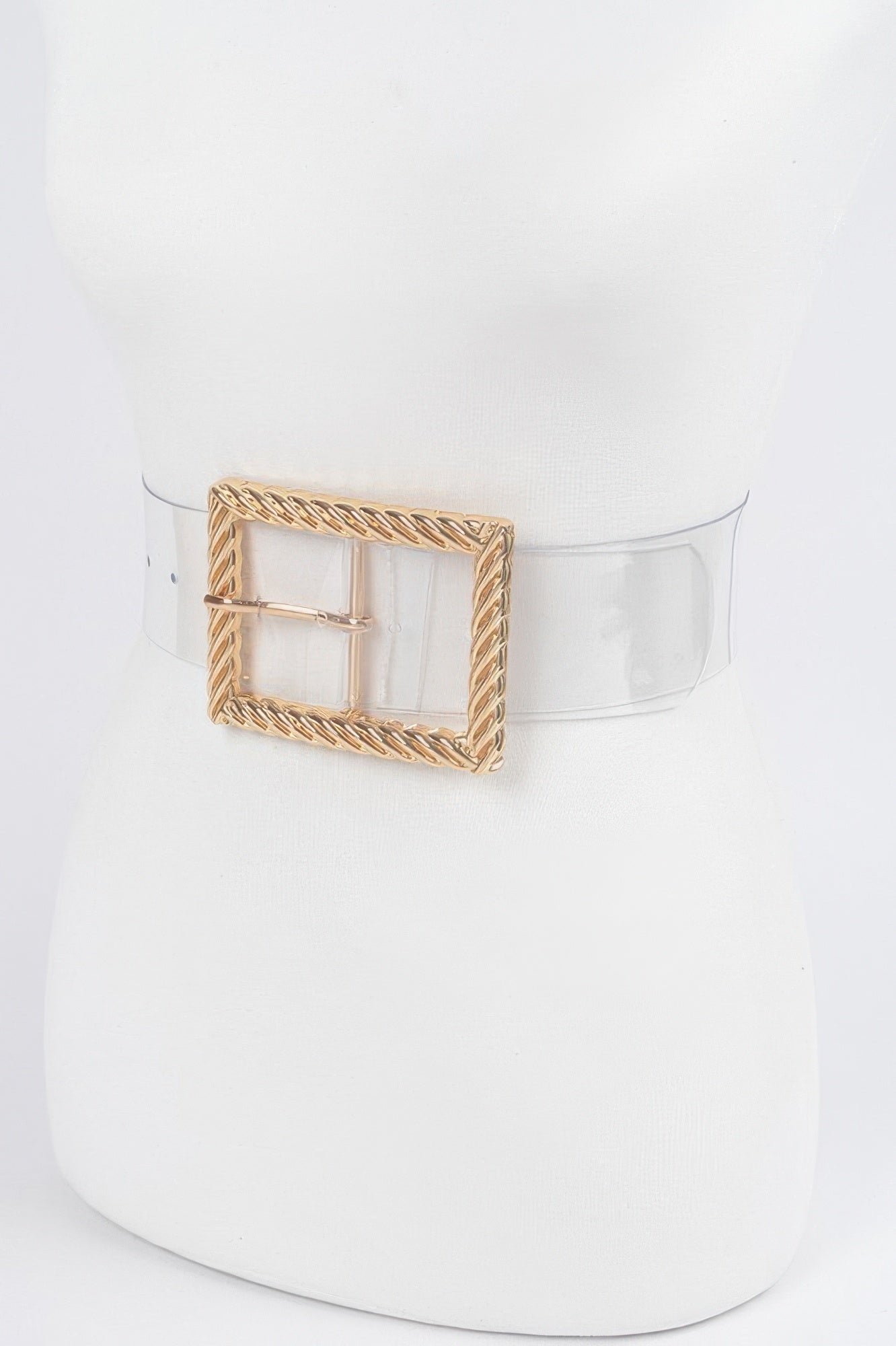 WOMEN'S BELT • HIGHLINE Fashion Chic Clear BYMANYC ® New York