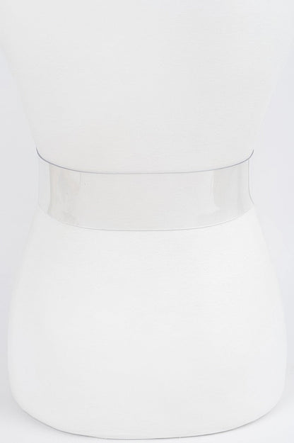 WOMEN'S BELT • HIGHLINE Fashion Chic Clear BYMANYC ® New York