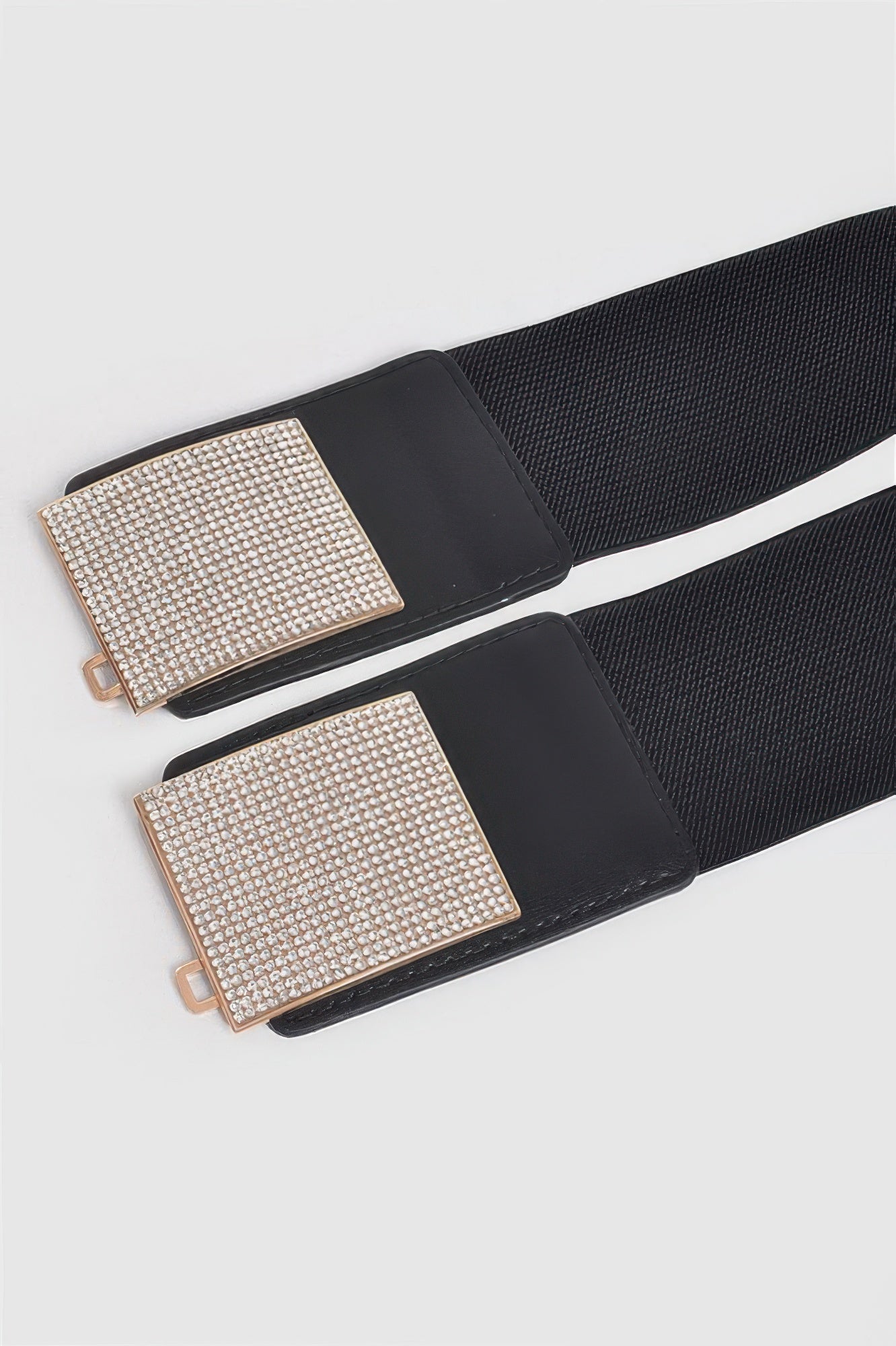 WOMEN'S BELT HUDSON Rhinestone Metal Buckle BYMANYC ® New York